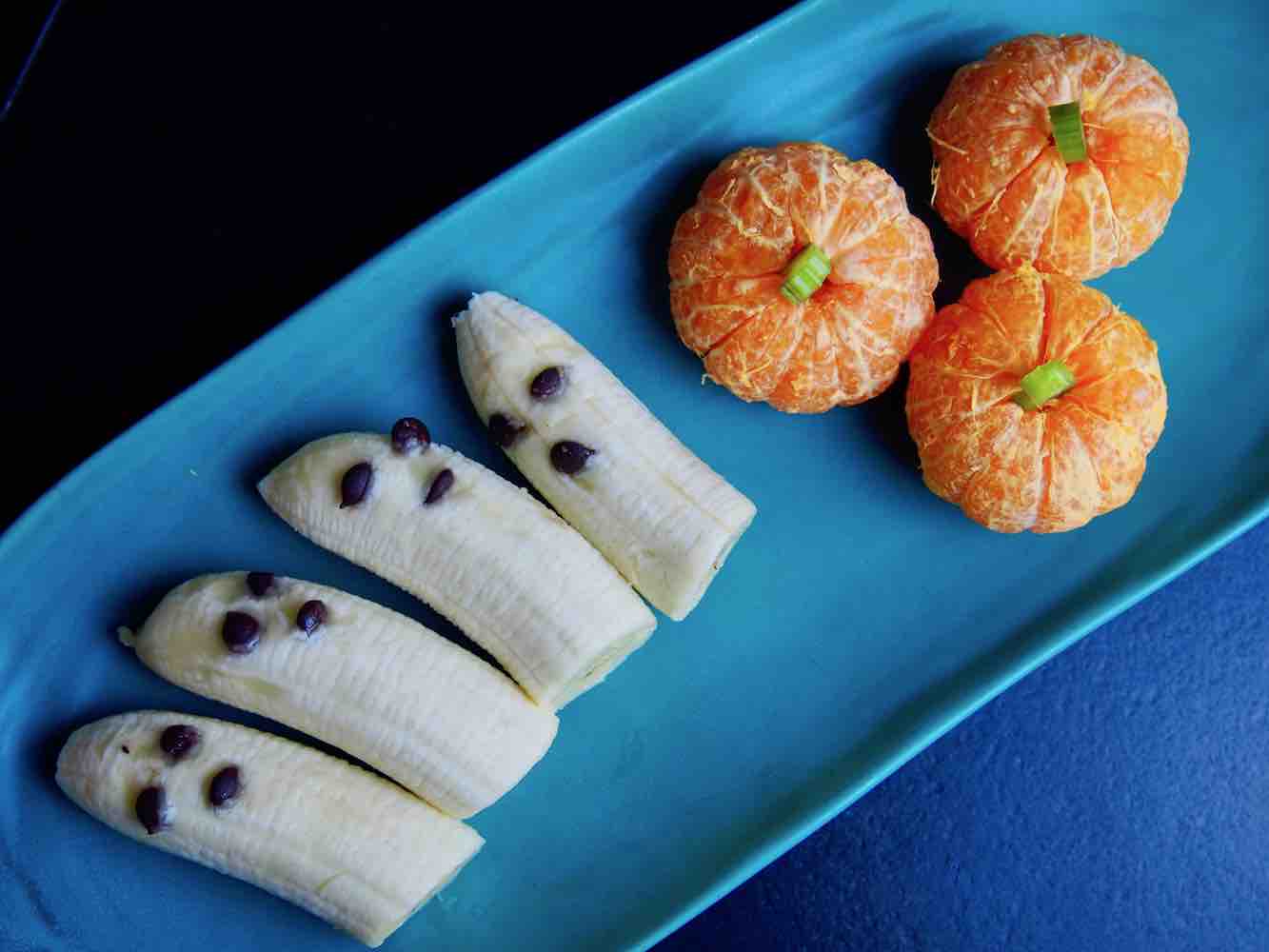 Bananen-Geister und Mandarinen-Kürbisse - Nudel und Strudel